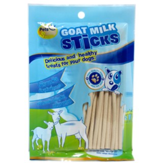 Goat Milk ขนมสัตว์เลี้ยง ขนมสุนัข-แท่ง รสนม 80กรัม