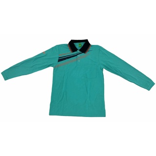 8 สี S-3XL G1-120 G-SEVEN / G7 เสื้อโปโล เสื้อกีฬา ผู้ชาย แขนยาว พิมพ์ลายด้านหน้า สีพื้น 100%MicrofiberPolyester