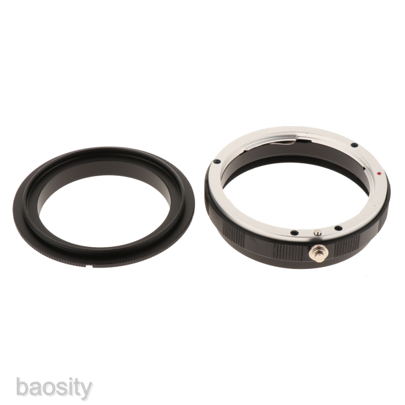 BAOSITY Reverse Macro Adapter and 58mm Rear Lens Filter Ring For Canon ...