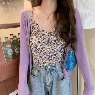 เสื้อสายเดี่่ยวลาเวนเดอร์​ Lavender​ Top