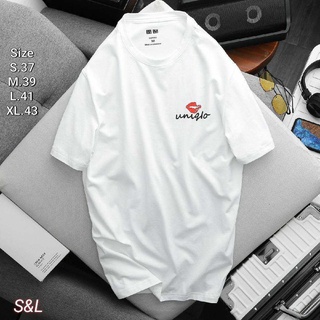 เสื้อแฟนชั่นเก่าหลี เสื้อยืดแขนสั้น  Size S-37  M-39  L-41  XL-43