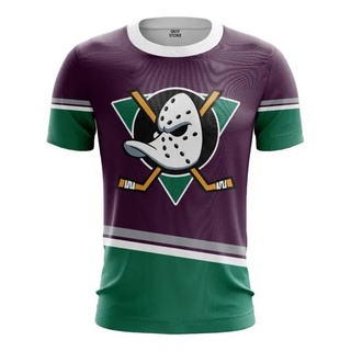 เสื้อยืด ลาย Super Ducks Jersey สีม่วง