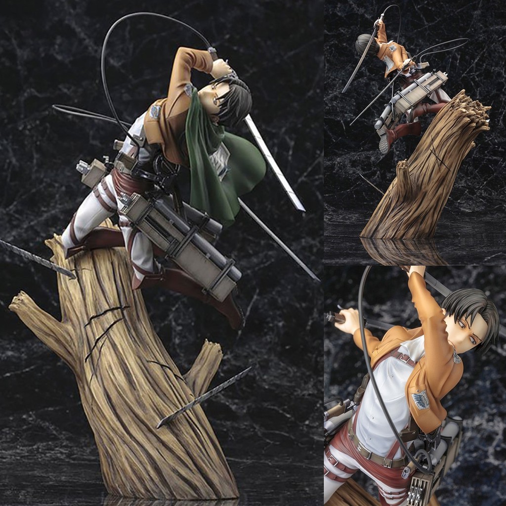 Figure ฟิกเกอร์ Model โมเดล Attack on Titan ผ่าพิภพไททัน Levi รีไวล์ Anime อนิเมะ การ์ตูน มังงะ คอลเลกชัน ของขวัญ