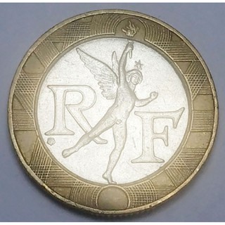 ฝรั่งเศส (France), ปี 1988-2001, 10 Francs