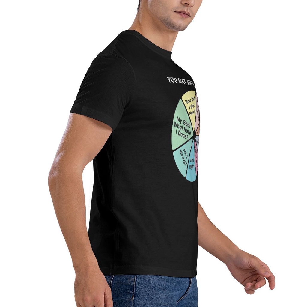 เสื้อยืดลําลอง พิมพ์ลาย Once In A Lifetime You May Ask Yourself สําหรับผู้ชาย #4