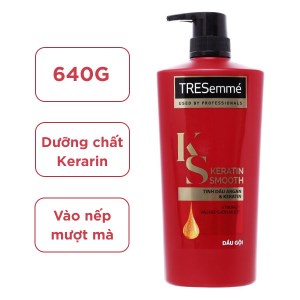 Tresemme Tresemmme Keratin Smooth Shampoo Dry Hair Frizz Hair salon Standard Formula Smooth 640g