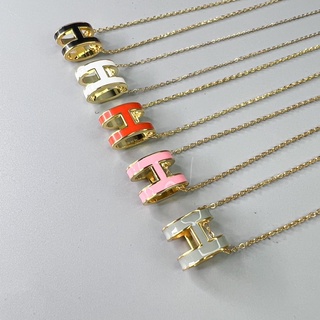 HERMES POP H NECKLACE สร้อยคอ เครื่องประดับ SS21