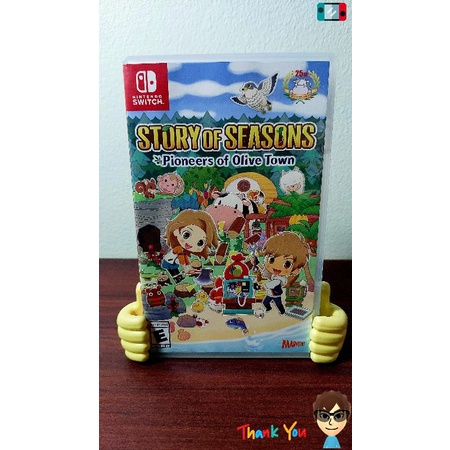 แผ่นเกมส์ Story Of Seasons Pioneers Of Olive Town/Nintendo Switch(มือสอง)ปกUs