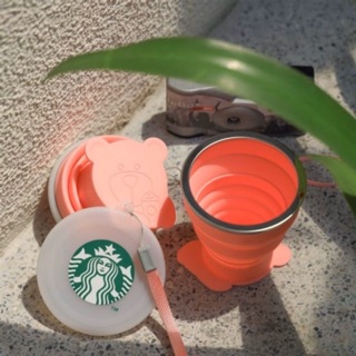 Starbucks foldable silicone cup