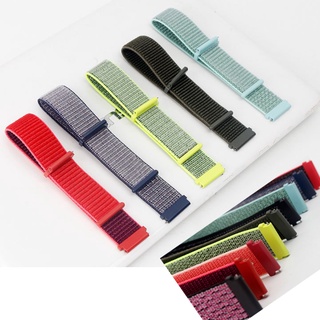 20mm 22mm Xiaomi mi Watch Strap Nylon Haylou LS02 Amazfit Huawei GT2 GT3 Samsung Garmin Realme 2 Ticwatch Bracelet Band