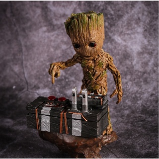 [ส่งฟรี] โมเดล Anime Marvel Guardians of the Galaxy 2 Groot doll bomb 7 inch สูง 20 cm