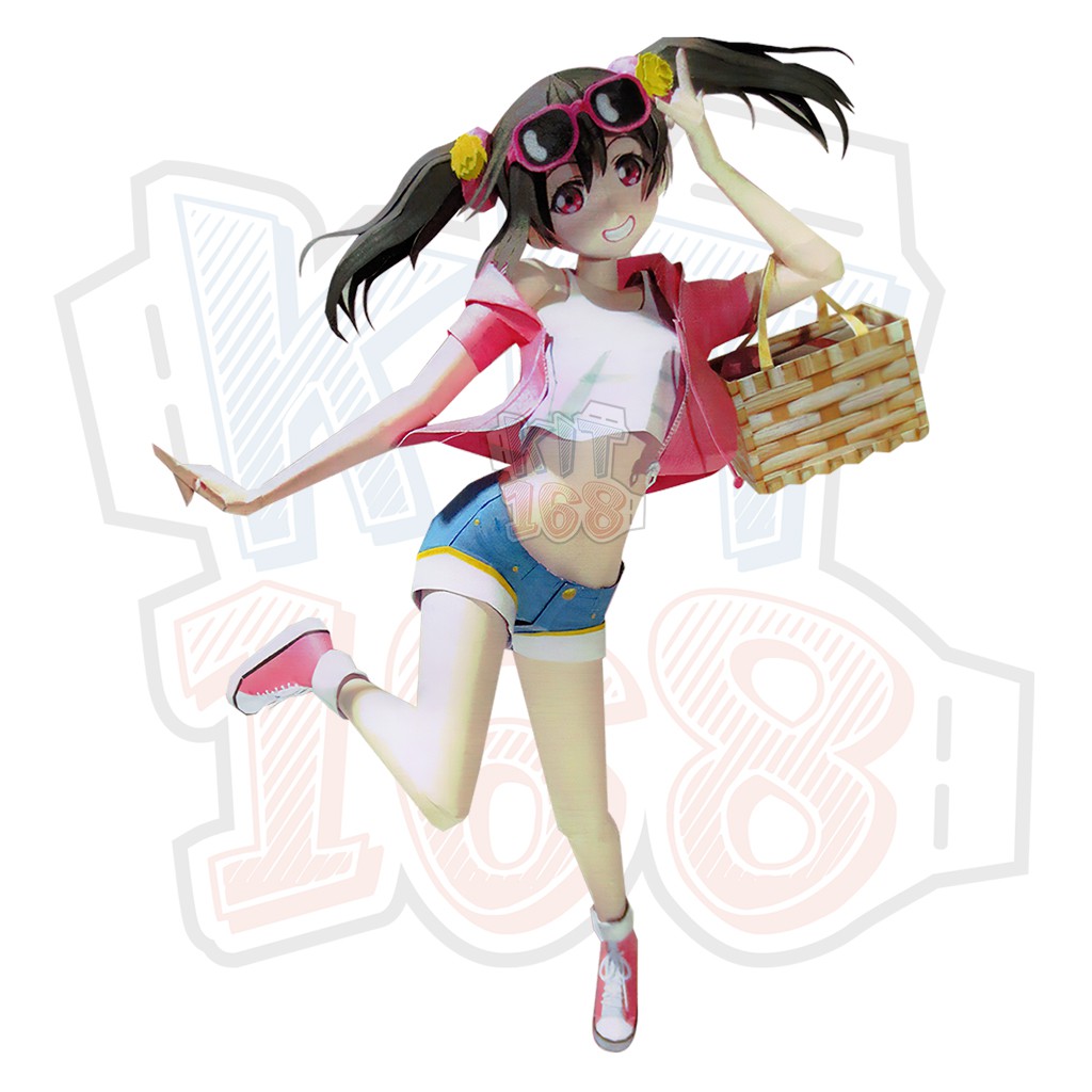 โมเดลกระดาษอนิเมะ Nico Yazawa – Love Live!