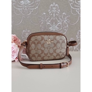 Coach Mini Jamie Camera Bag In Signature Canvas