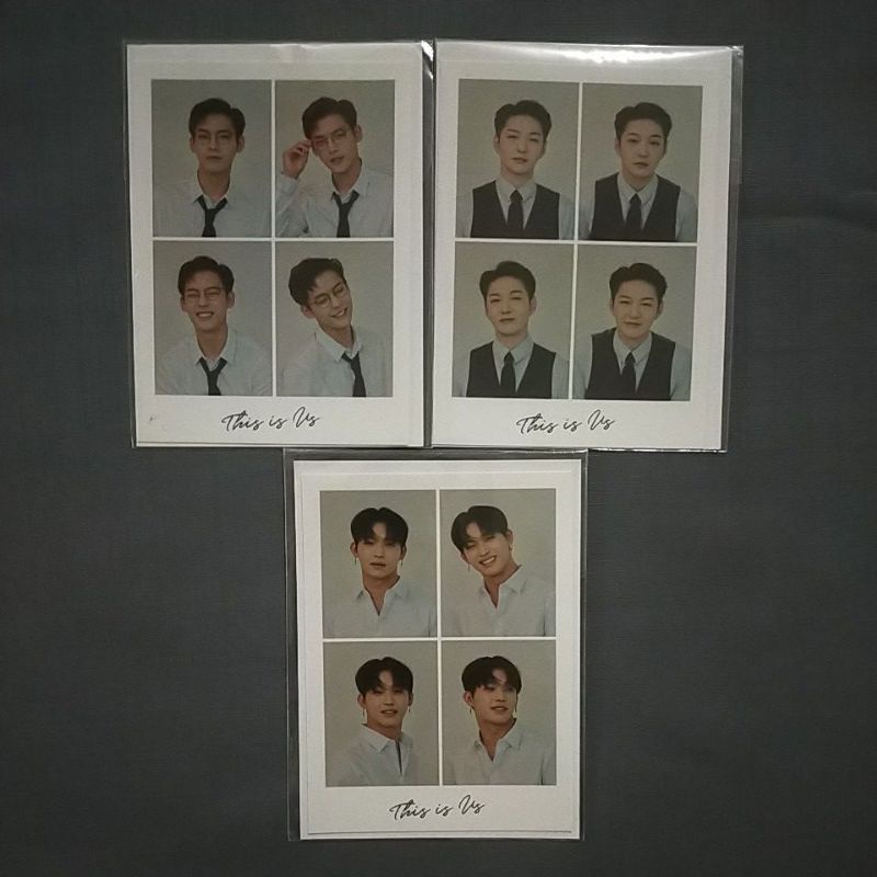 BTOB 4CUT THIS IS US PHOTOCARD EUNKWANG MINYUK CHANGSUB HYUNSIK ILHOON SUNGJAE BTOB