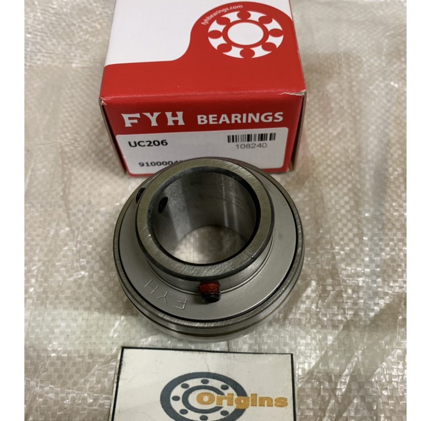 แบริ่ง INSERT UC 206 เป็นของแท้ปี 30 มม
