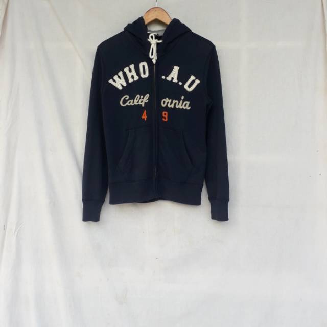 เสื้อกันหนาวมีฮู้ด WHO.AU มือสองของแท้