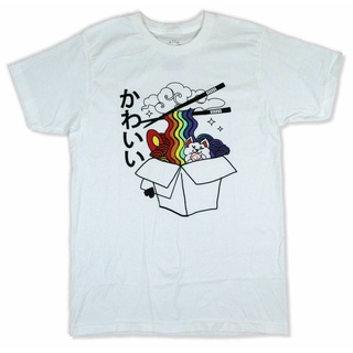 ขายดีที่สุด เสื้อยืด ลาย Revolutions 33 Rainbow Ramen สีขาว