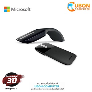 Microsoft PL2 ARC Touch Mouse Black ประกันศูนย์ 3 ปี (Uboncomputer)