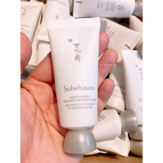 🌈 Sulwhasoo white ginseng radiance refining mask