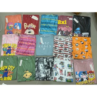 เสื้อยืด เสื้อลายการ์ตูน คละลาย C6456