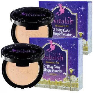 Babalah Oil Control &amp; UV 2 Way Cake Magic Powder SPF20 #01สำหรับผิวขาว-ขาวเหลือง