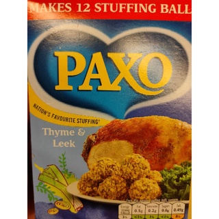 PAXO Thyme &amp; Leek Stuffing Mixed 85g