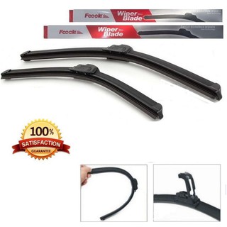 ใบปัดน้ำฝน (x2ชิ้น) Foocle Wiper Blade UV Resistant Aerodynamic Design