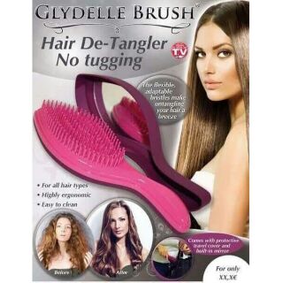 👩🏻Glydelle brush แปรงหวีนวดผมตรงมหัศจรรย์👩