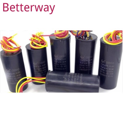 1 PC CBB60 ตัวเก็บประจุคู่ 450V AC 3UF 5UF 4UF 6UF 4UF 9UF 4UF 10.5UF 4uf 10 5uf 12 5uf เครื่องซักผ้