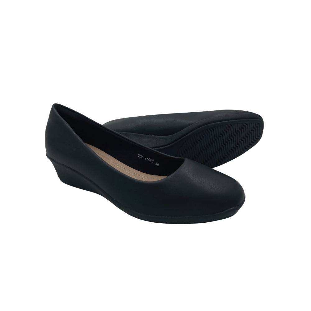 D'arte รองเท้าส้นแบบผู้หญิง รองเท้าคัทชู แบบหุ้มส้น รุ่น D65-21685