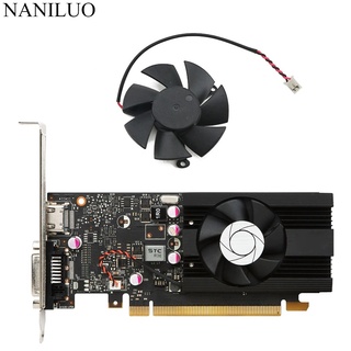 HA5010M12F-Z 45mm 0.1A 2pin GT 1030 GPU VGA Alternative Cooler Graphics Card Fan For MSI GeForce GT1030 2G LP OCV1 Card