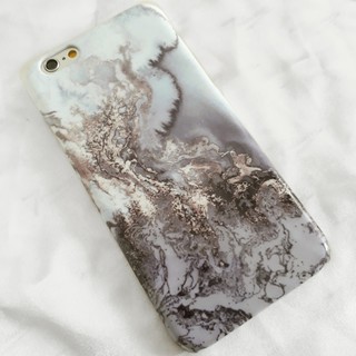 พร้อมส่ง เคสลาย Silver marble