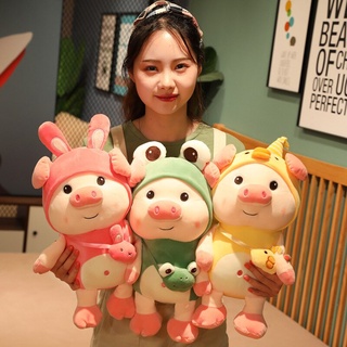 หมูน่ารักสามารถใช้เป็นตุ๊กตาหมู Plush ของเล่น Rag ตุ๊กตาหมอนสาวนอนบนเตียงและกลายเป็นของเล่นหมู