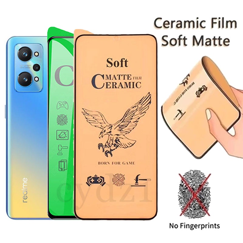 ฟิล์มเซรามิกใส แบบนิ่ม กันรอยหน้าจอ สำหรับ Realme GT 7 7T 2 Master Neo 3 3T 2 Neo3 Neo2 X7 Q3 Pro V1
