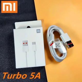 สายชาร์จ5A 6A Xiaomi แท้ ใช้กับหัวชาร์จ33W Turbo charge  For xiaomi Mi12 Mi11 Mi10 Mi10Pro0 k30 pro k20 redmi note 9 pro