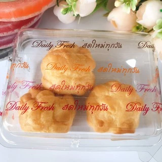 🔥ยกแถวสุดคุ้ม🔥 เทปติดกล่องขนม สดใหม่ทุกวัน Daily Fresh พื้นใส