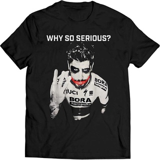 ผ้าฝ้ายแท้เสื้อยืด พิมพ์ลาย Why So Serious Peter Lovers แฟชั่นฤดูร้อน สําหรับคู่รักS-4XL