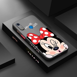 Huawei Y6s Y6 2019 เคสการ์ตูนมินนี่เมาส์ ซิลิโคนแข็ง เคสแข็ง สีใส ฝ้า