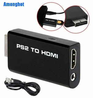 ราคาAmonghot Ps 2 To Hdmi อะแดปเตอร์แปลงเสียงและเอาท์พุท 3 . 5 มม. สําหรับจอภาพ Hdtv