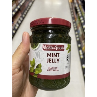 ซอส สำหรับจิ้มเนื้อสัตว์ ตรา มาสเตอร์ฟู้ดส์ 290 G. Mint Jelly Sauce ( Masterfood Brand ) มิ้นต์ เจลลี่ ซอส