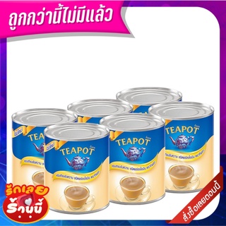 ทีพอท ครีมเทียมข้นหวาน 380 กรัม x 6 กระป๋อง Teapot Sbc 380 g x 6 Cans