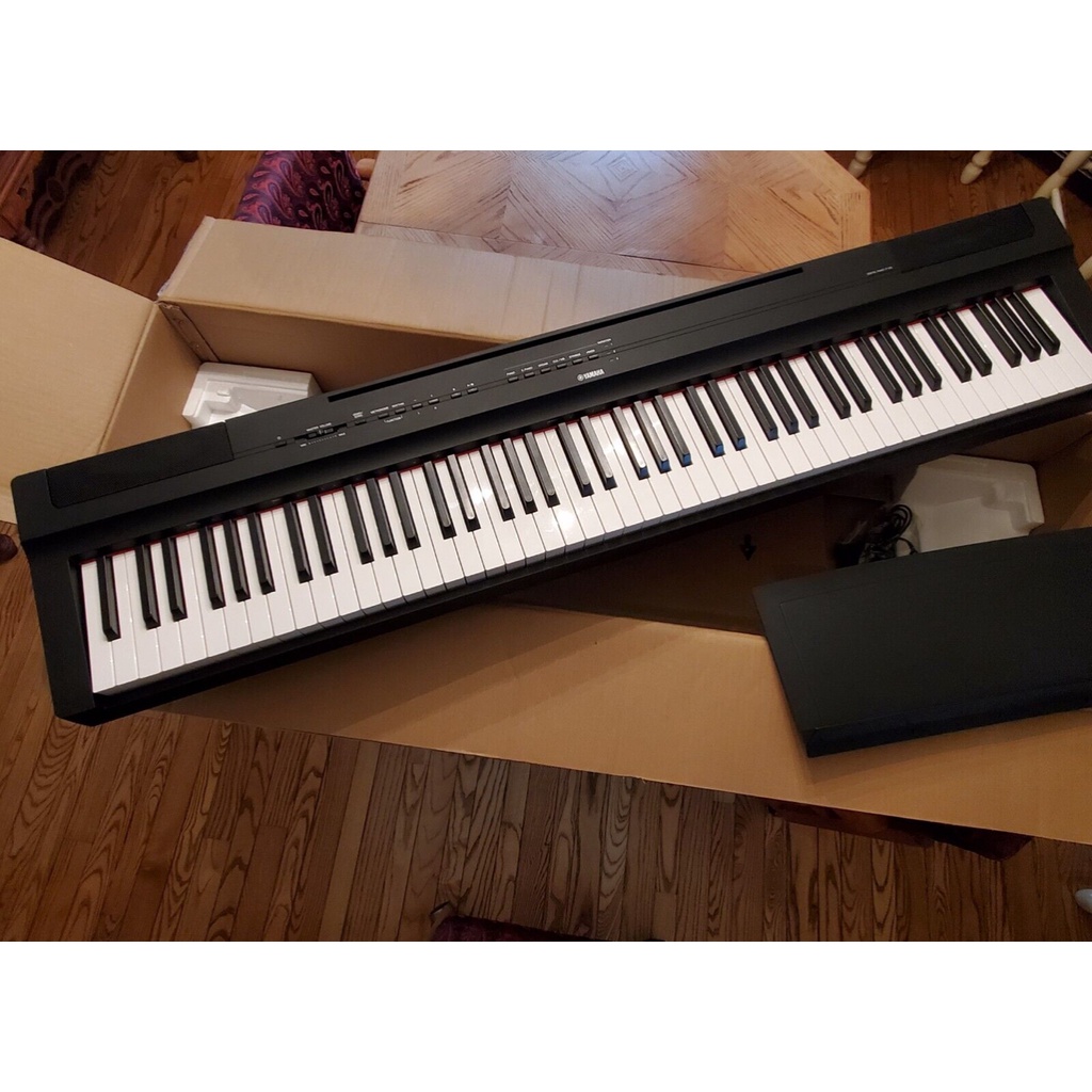 Yamaha P-125 88-key Weighted Action Digital Piano - Black, Brand New