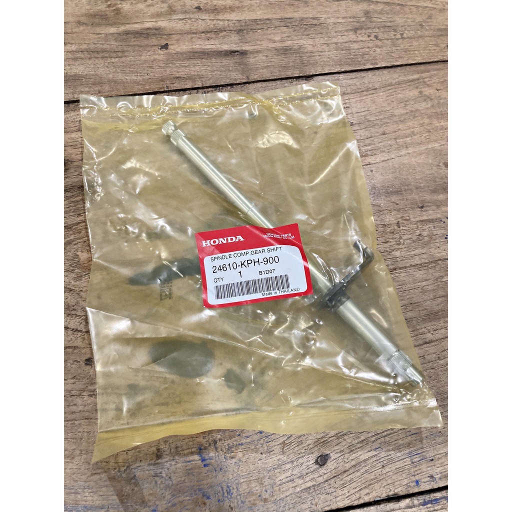 แกนเกียร์ / แกนเปลี่ยนเกียร์ แท้ศูนย์ เวฟ125 / ดรีม125 (24610-KPH-900)