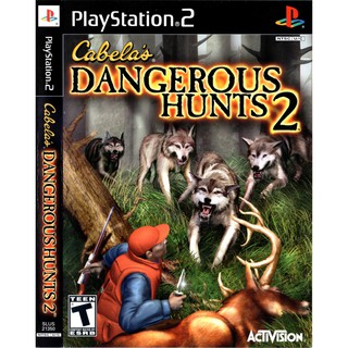 แผ่นเกมส์ Cabelas Dangerous Hunts 2 PS2 Playstation2 คุณภาพสูง ราคาถูก