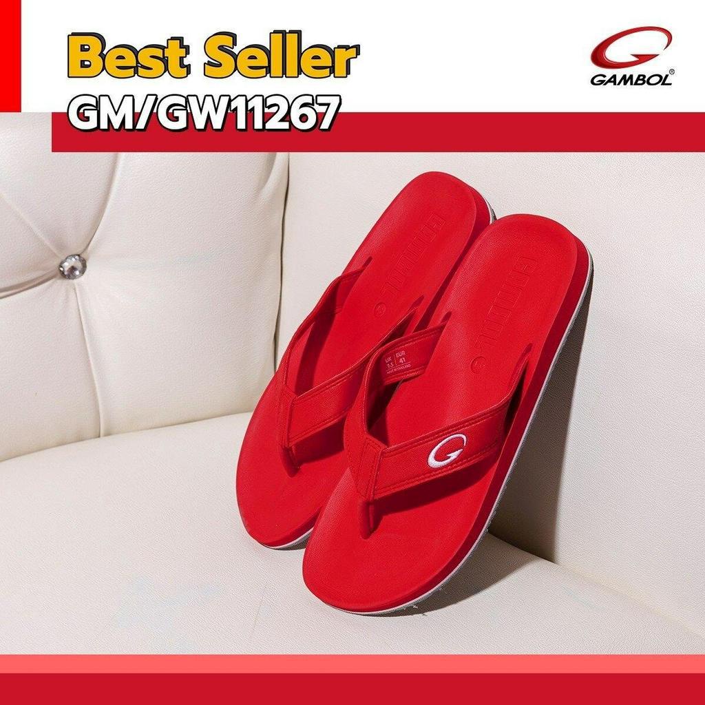 🛵ส่งทันที 2 ชม.🏪💫Gambol รุ่นGM11267รองเท้าแตะคีบสุดฮิตจลอดกาล Size 36-39 - รูปที่ 4