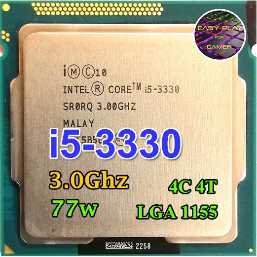 Intel core i5 3330 обзор