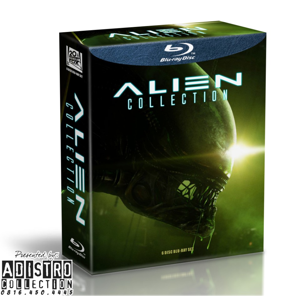 Blu-ray ALIEN Movie BOX SET COMPLETE Edition