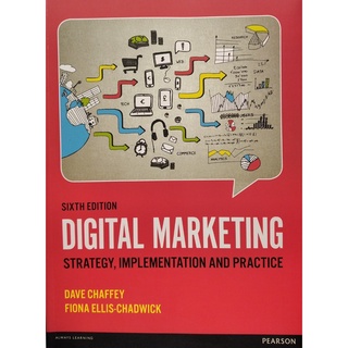 Chulabook(ศูนย์หนังสือจุฬาฯ) |c222หนังสือ9781292077611 DIGITAL MARKETING: STRATEGY, IMPLEMENTATION AND PRACTICE  DAVE CHAFFEY et al.