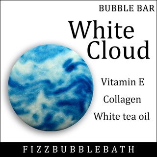 Fizz Bubble Bath สบู่ทำฟอง ในอ่างอาบน้ำ กลิ่น White cloud