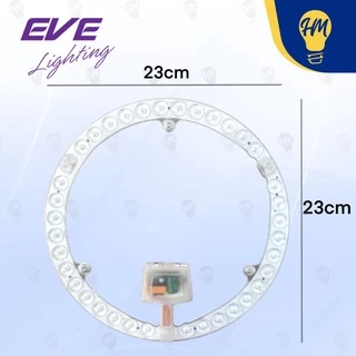 EVE แผงไฟ LED 24w. / 36w. แสงขาว หลอดไฟ LED หลอดไฟนีออนกลม แผงแม่เหล็ก โคมซาลาเปา ไส้ซาลาเปา